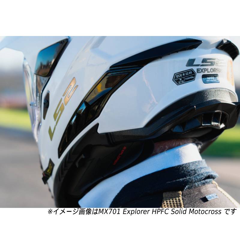 ＼全品5%+1000円★1/1日限定／LS2 エルエスツー MX701 Explorer HPFC Atlantis モトクロスヘルメット  オフロードヘルメット