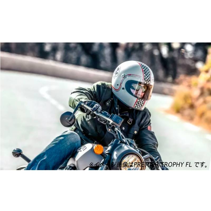 ＼全品5%+1000円★5/1(水)限定／Premier プレミア Trophy MX U 9 BM ヘルメット ライダー バイク ツーリングにも  かっこいい