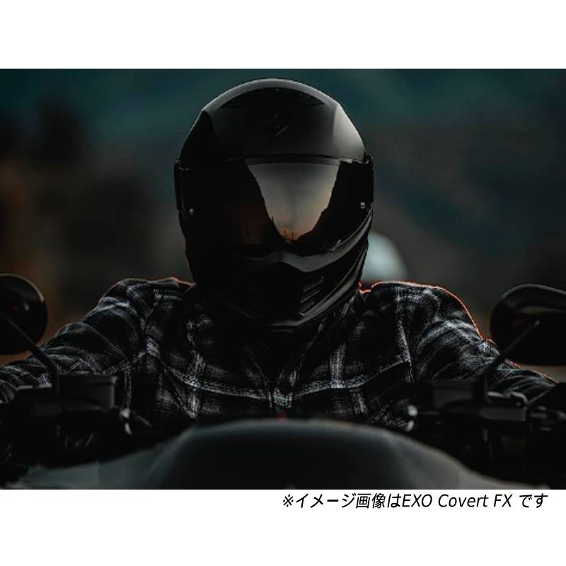 Scorpion スコーピオン EXO Covert Helmet ハーフ/フルフェイスヘルメット ストリート オンロード バイク ライダー  ツーリングにも かっこいい 大きいサイズあり
