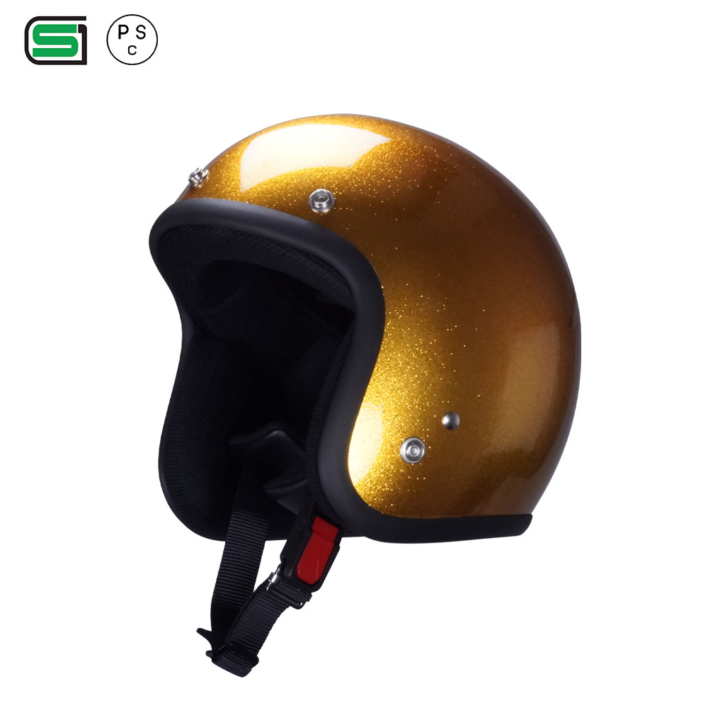 ジェットヘルメット ジェットヘル 送料無料 ヘルメット ラメ入り