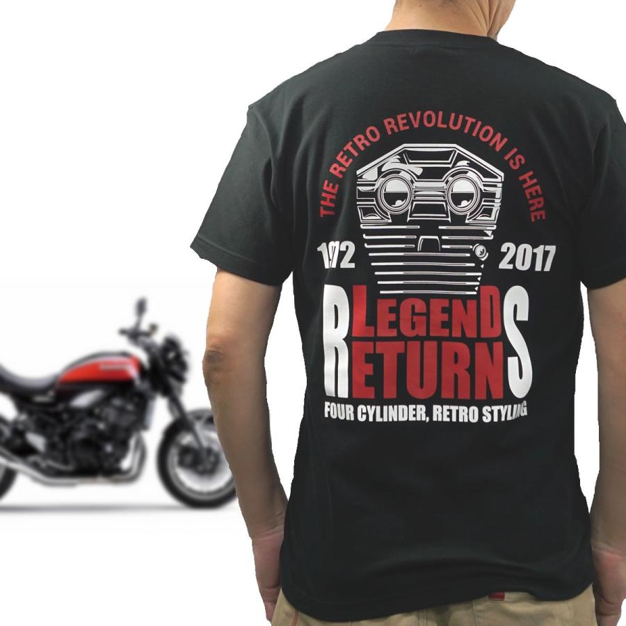 Z系 Z1 KZ カスタム オリジナルデザイン Tシャツ インナー 黒
