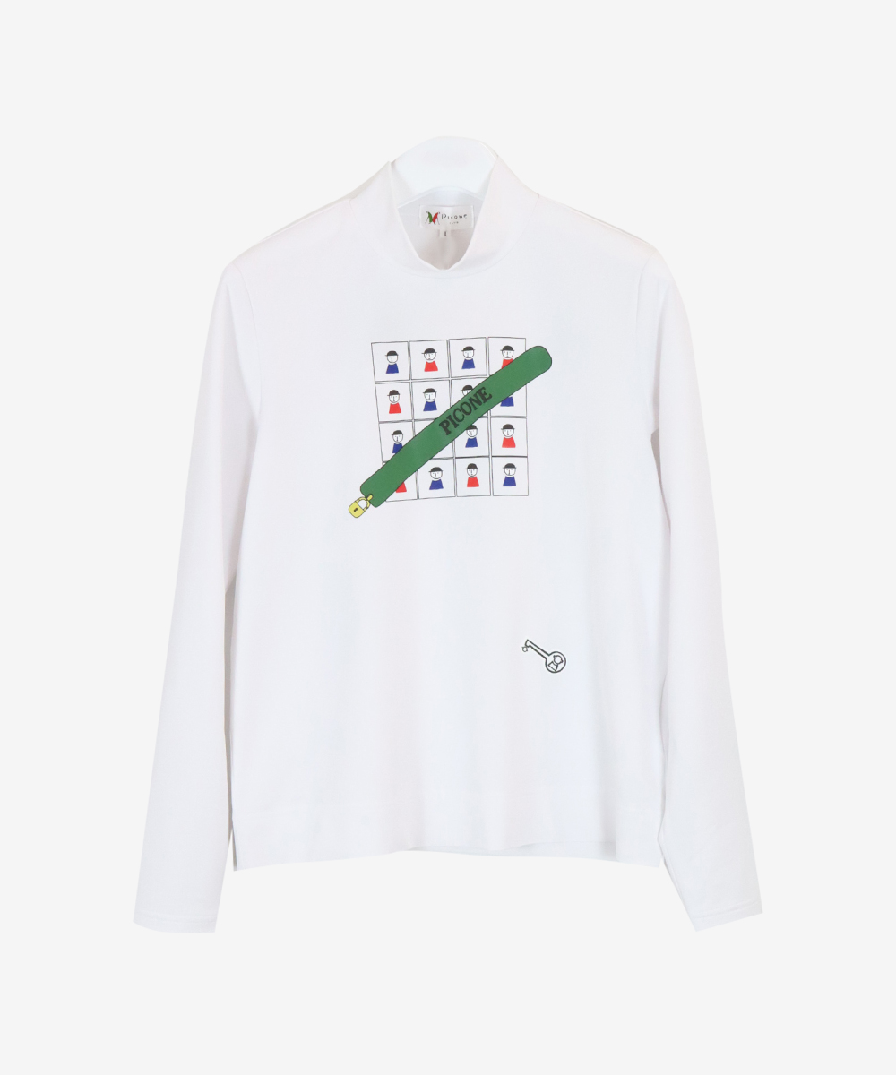 【 40%OFF セール 】ハイネックプルオーバー 40代50代60代 ピッコーネクラブ ゴルフ レディース 2024年春夏  定価:30800円_3