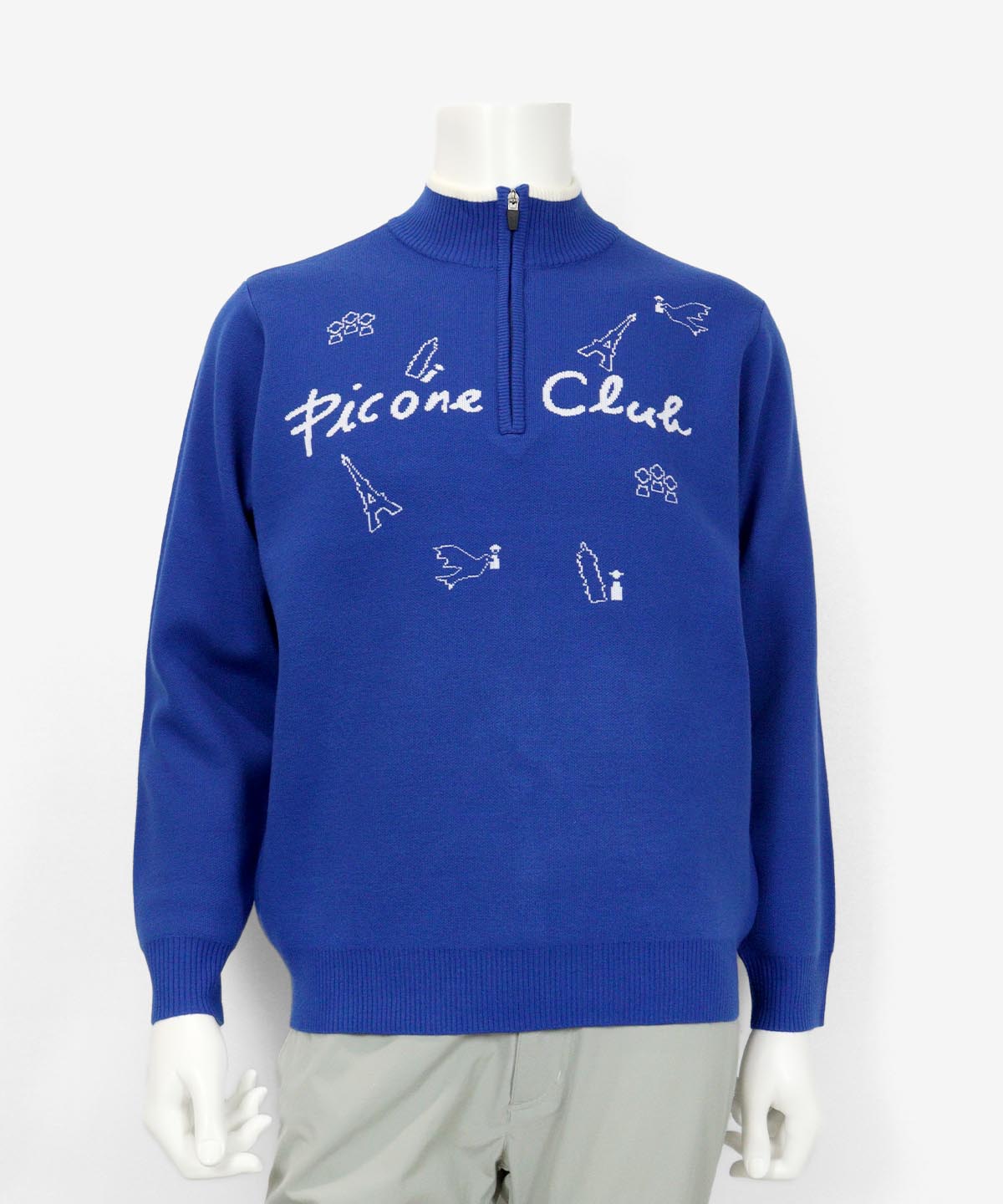 【 セール 40%OFF 】ハイネックプルオーバー ピッコーネクラブ メンズ ゴルフウェア 2024年秋冬 定価50600円の画像