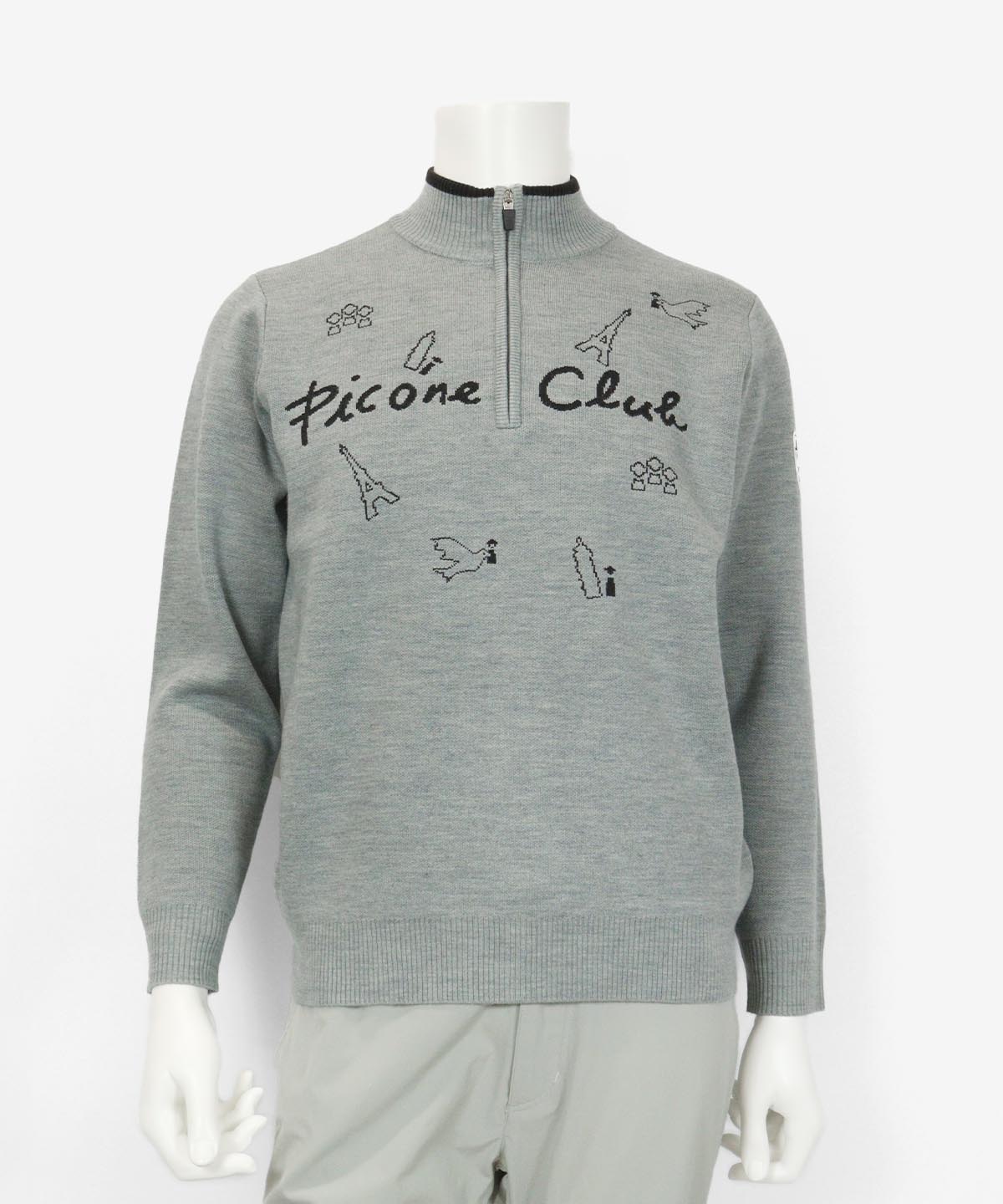【 セール 40%OFF 】ハイネックプルオーバー ピッコーネクラブ メンズ ゴルフウェア 2024年秋冬 定価50600円の画像