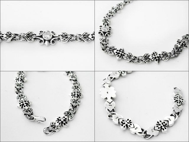 シルバー 925 チェーンリンク ブレスレット リンク チェーン ブレスレット シルバー925 刻印入 アレルギー