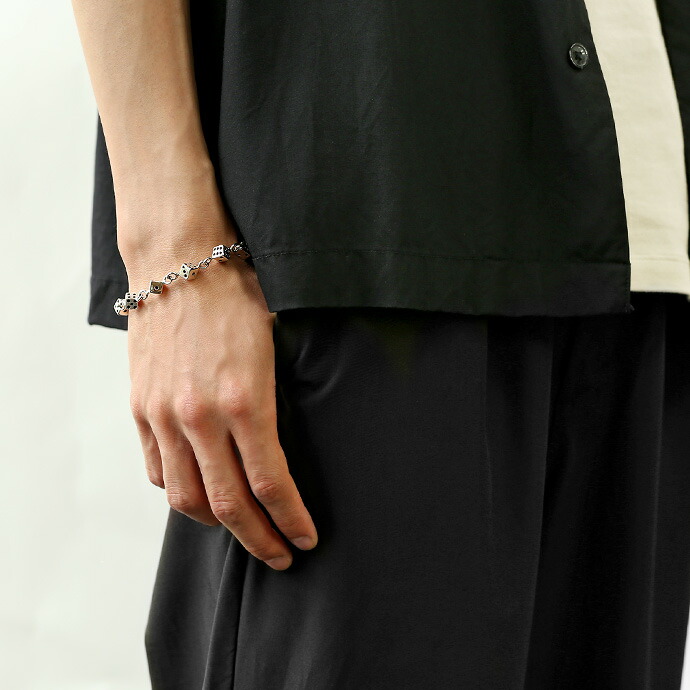 Binich ブレスレット メンズ シルバー925 シンプル チェーン