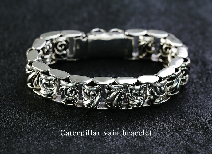 Binich（ビニッチ） ブレスレット メンズ シルバー925 キャタピラー