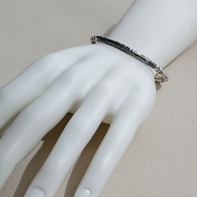 ビンテージ　バングル Vintage British Silver Bangle Bracelet イギリス ヴィンテージ