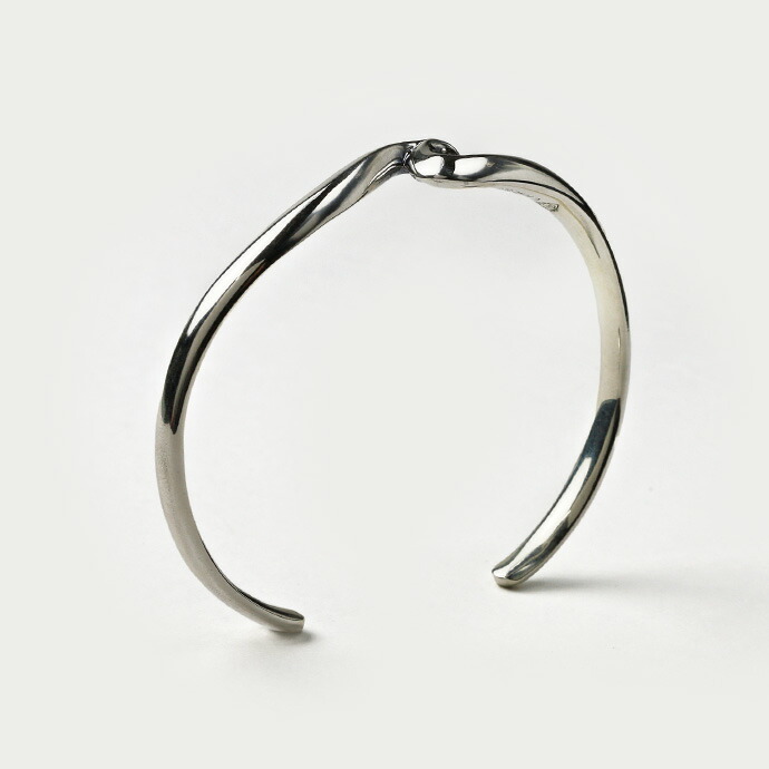 Binich（ビニッチ） ブレスレット メンズ ウェーブ 波模様 バングル