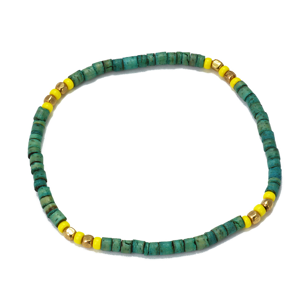 Binich（ビニッチ） ココナッツビーズブレスレット メンズ レディース