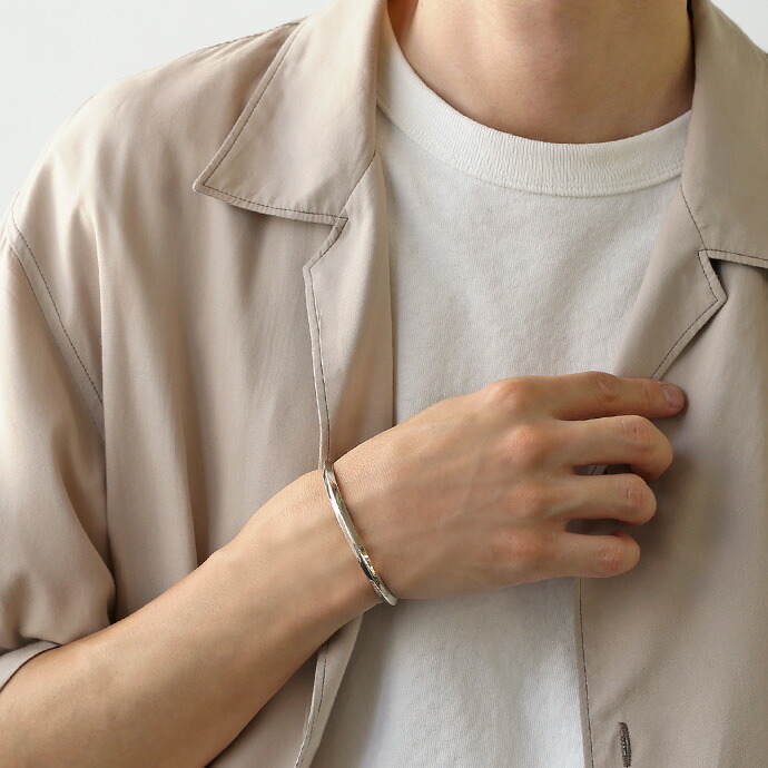 Binich（ビニッチ） トライアングル バングル メンズ シルバー925 三角