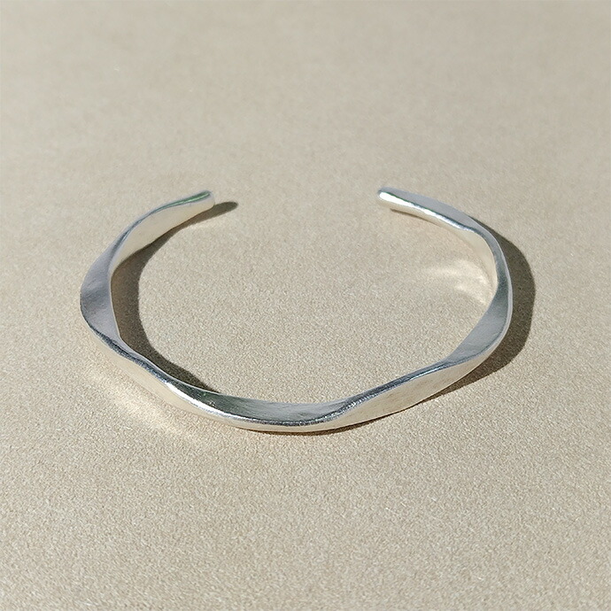 Binich（ビニッチ） ブレスレット メンズ カレンシルバー バングル