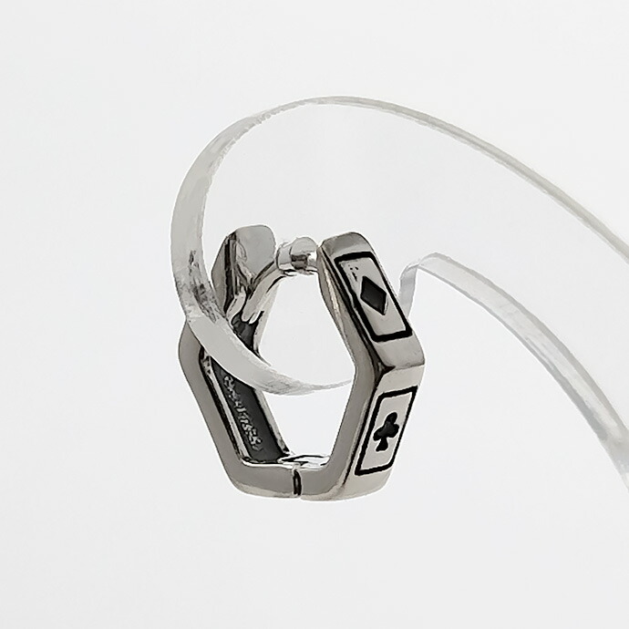 Binich（ビニッチ） トランプ フープピアス メンズ レディース