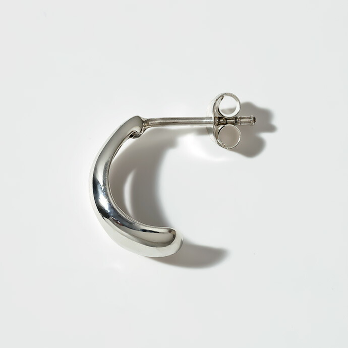 Binich（ビニッチ） ピアス メンズ 片耳用 シルバー925 フープピアス