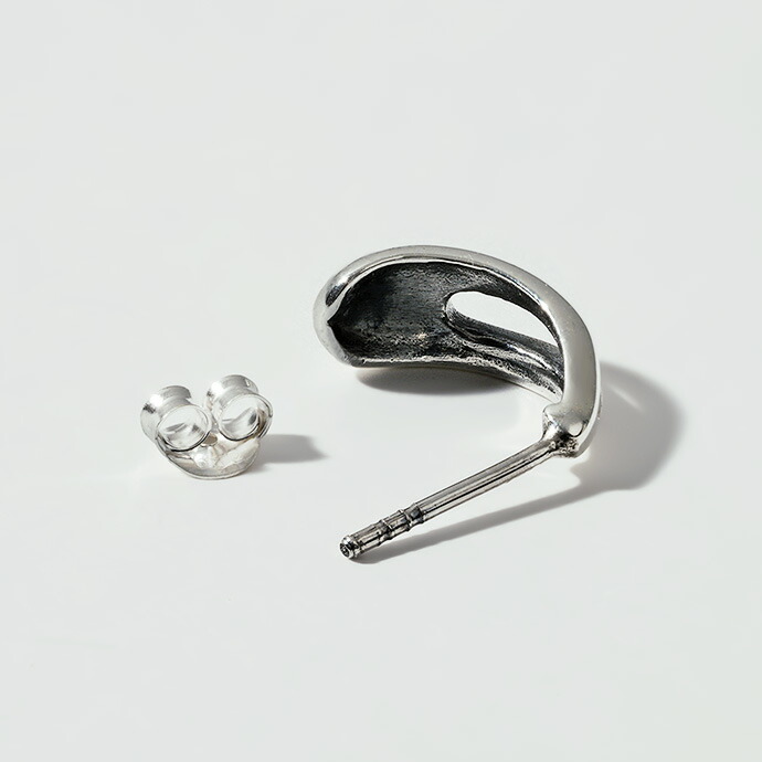 Binich（ビニッチ） ピアス メンズ 片耳用 シルバー925 フープピアス