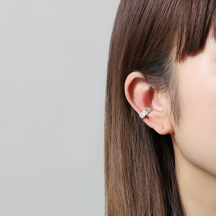 Binich（ビニッチ） 桜 イヤーカフ ピアス穴不要 メンズ レディース