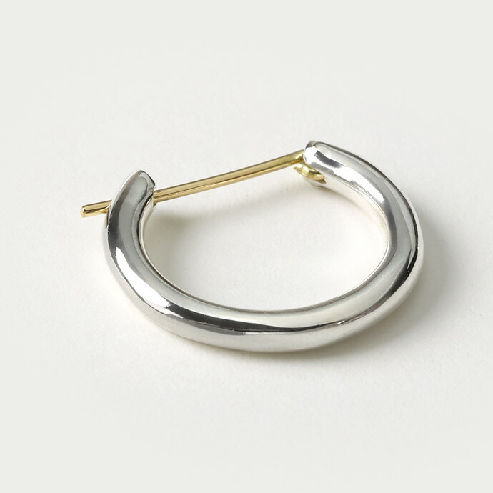 Binich（ビニッチ） 18金ポスト メンズピアス シルバー925 片耳用 K18