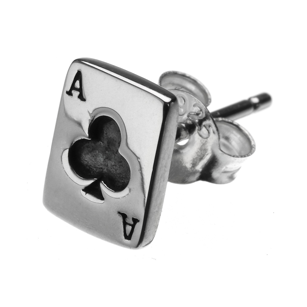 Binich（ビニッチ） シルバー925 トランプ ピアス メンズ レディース