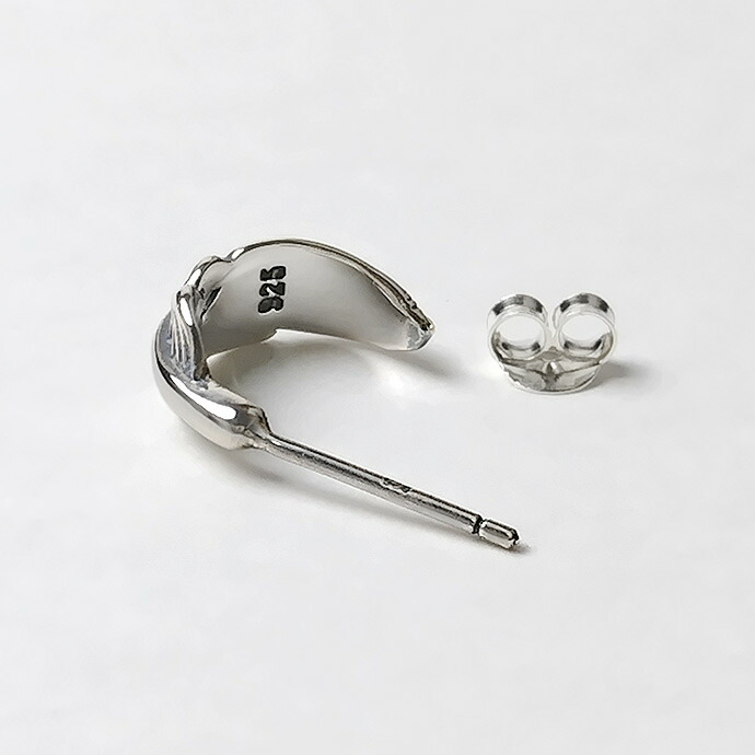 Binich（ビニッチ） フェザー フープピアス メンズ レディース 片耳用