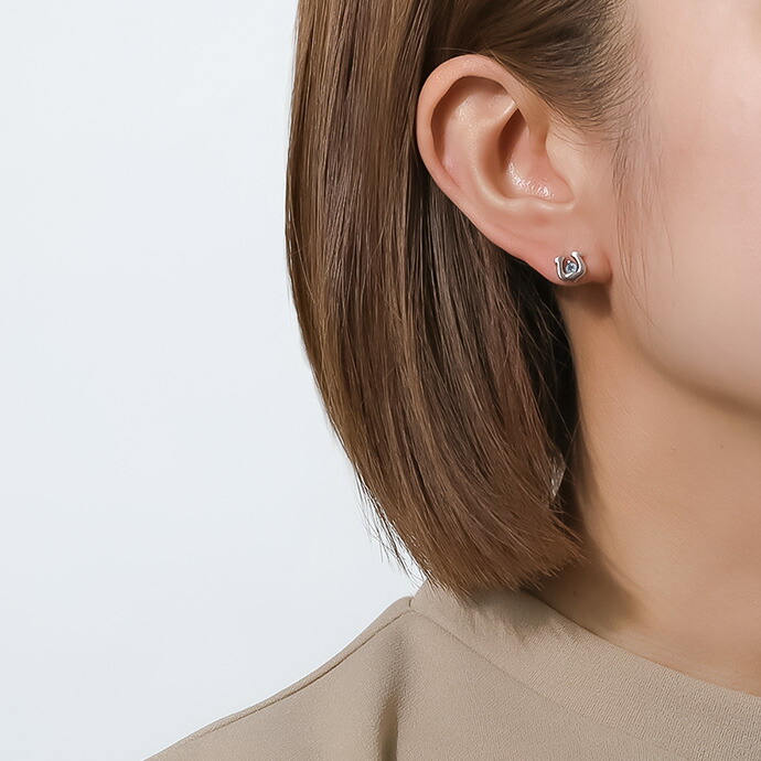 Binich ホースシュー ピアス メンズ レディース シルバー925