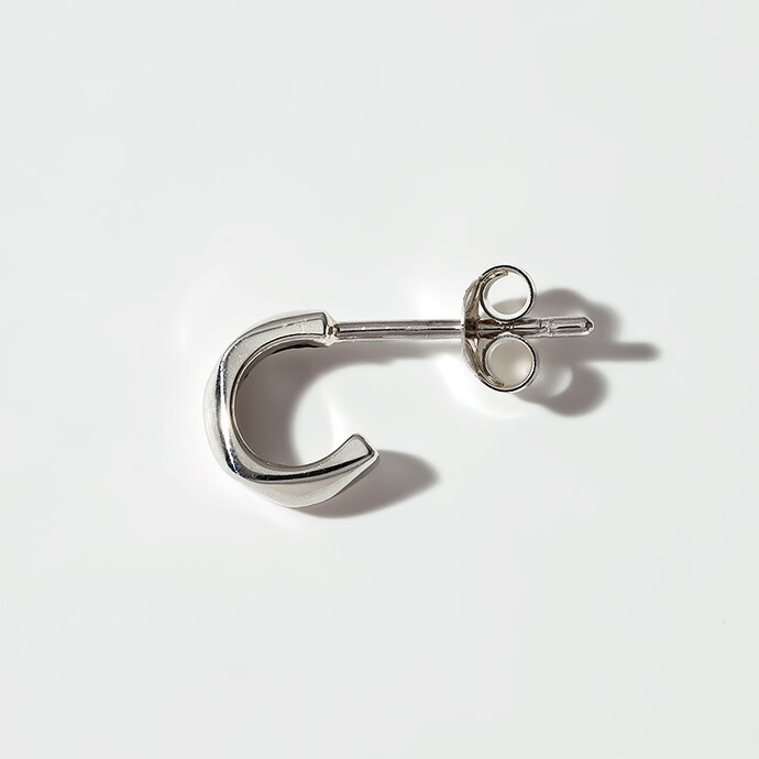 Binich（ビニッチ） ピアス メンズ 片耳用 シルバー925 フープピアス