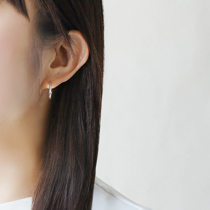 Binich（ビニッチ） ピアス メンズ 片耳用 フープピアス レディース