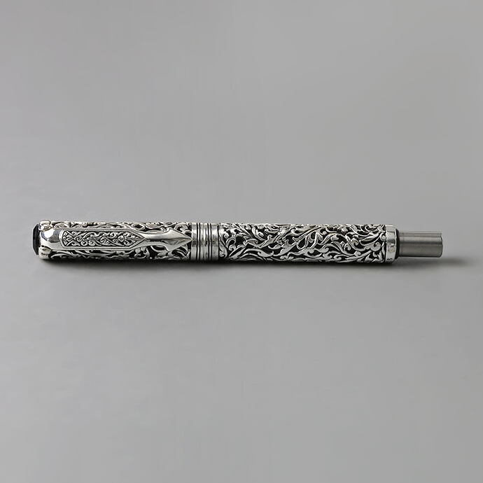 ☆再入荷！シルバー製ボールペン刻印あり書けますアクセサリーダガーアクセサリー付き ☆再入荷！シルバー製ボールペン刻印あり書けますアクセサリー