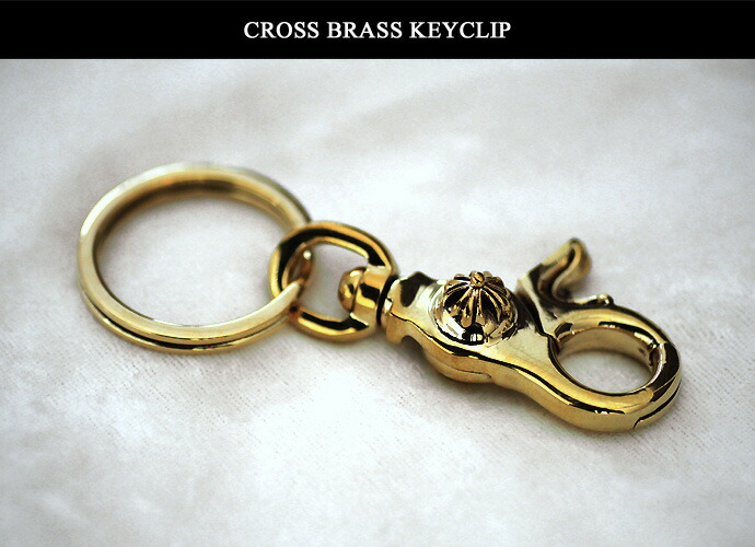 Binich（ビニッチ） キーホルダー キーリング キークリップ 真鍮