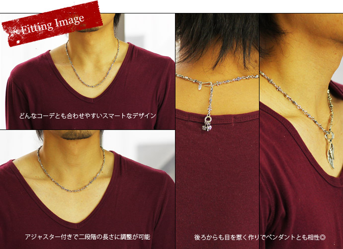 Binich（ビニッチ） ネックレス メンズ レディース シルバー925