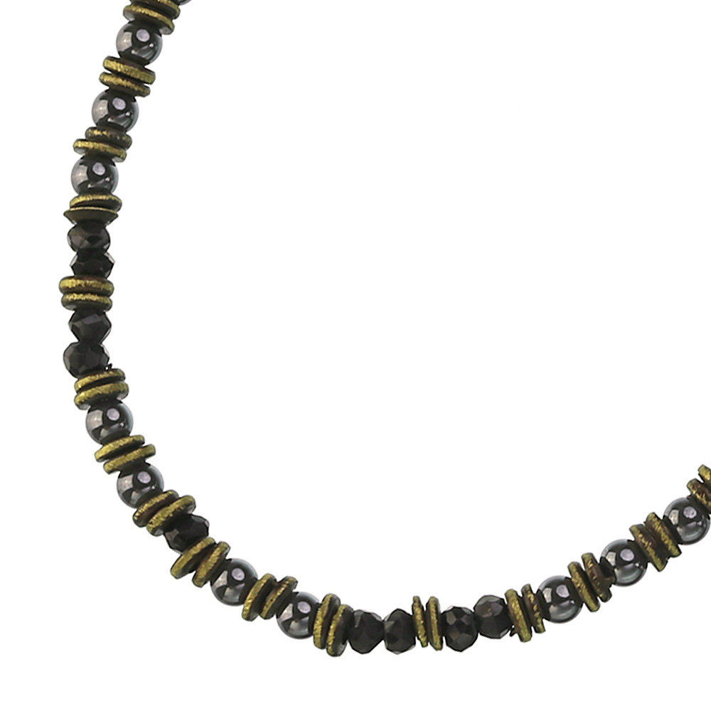 Binich（ビニッチ） ネックレス メンズ レディース 天然石 ブラック