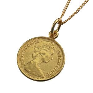 ペンダントトップ シルバー925 ゴールド アンティーク コイン ネックレス別売り メンズ レディース 硬貨 メダル