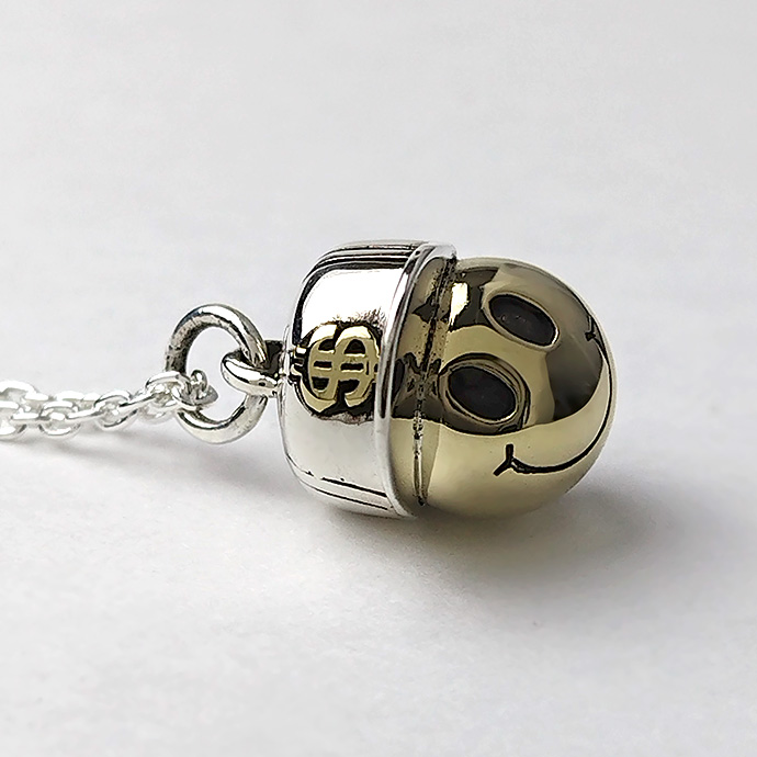 ニコちゃん Binich（ビニッチ） スマイルネックレス ペンダントトップ メンズ