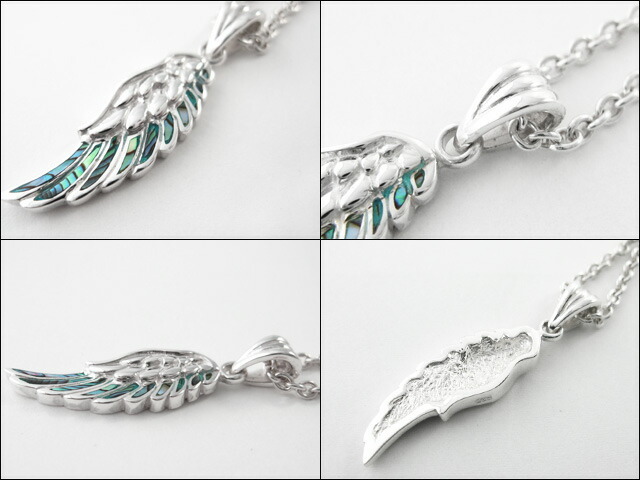 Binich（ビニッチ） 羽根 フェザーネックレスペンダントトップ メンズ