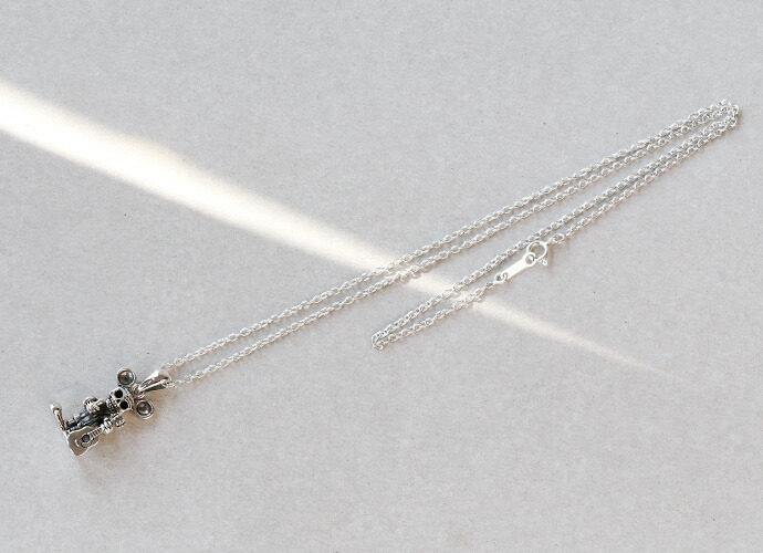 Binich（ビニッチ） スカル マウスネックレス ペンダントトップ メンズ