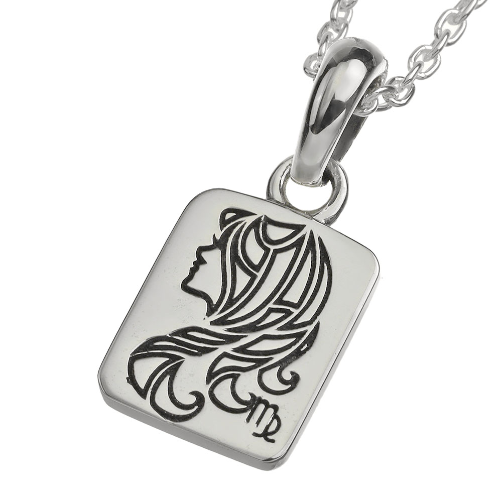 Binich（ビニッチ） 12星座 プレート ペンダント ネックレス メンズ