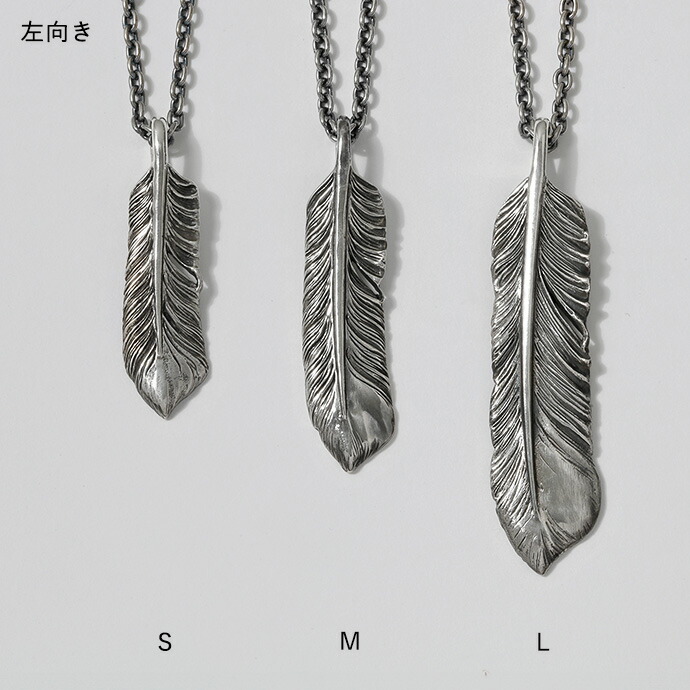 Binich（ビニッチ） ネックレス メンズ シルバー925 イーグルフェザー
