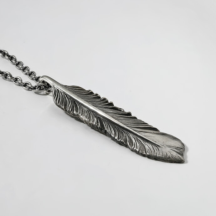 Binich（ビニッチ） ネックレス メンズ シルバー925 イーグルフェザー