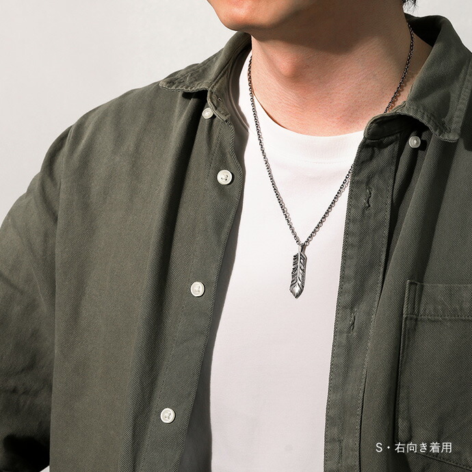 Binich（ビニッチ） ネックレス メンズ シルバー925 イーグルフェザー