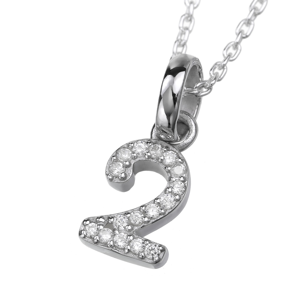 Binich（ビニッチ） 数字 ナンバー ネックレス ペンダントトップ