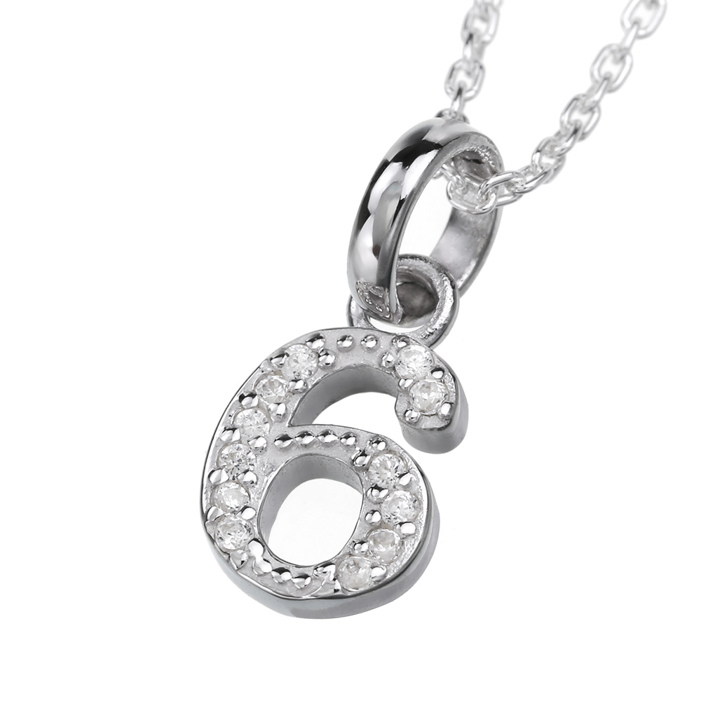 Binich（ビニッチ） 数字 ナンバー ネックレス ペンダントトップ