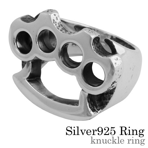 ナックルリング メンズ 指輪 メンズ シルバー925 アクセサリー