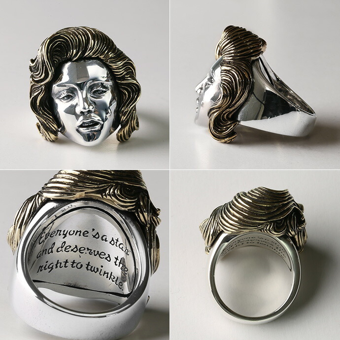 まりりん　リング Binich（ビニッチ） マリリン リング メンズ 指輪 メンズ シルバー925