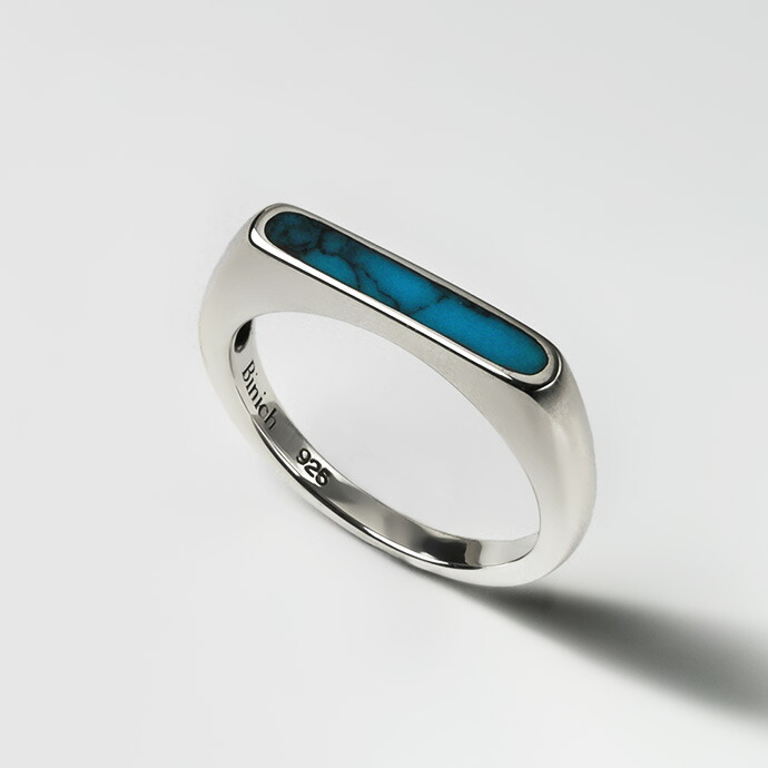 Binich（ビニッチ） シルバー925 指輪 天然石 リング メンズ