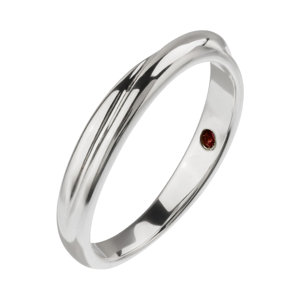 Binich（ビニッチ） 名入れ可 シルバー925 誕生石 リング メンズ