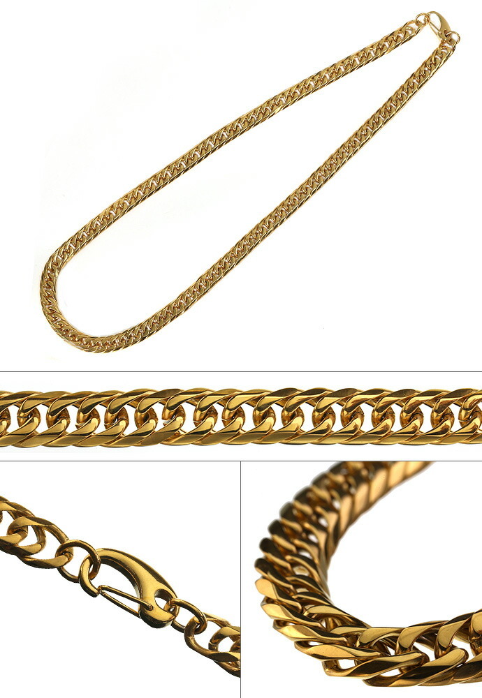 Binich 9mm 6面カット 喜平 チェーン ネックレス ヒップホップ HIPHOP