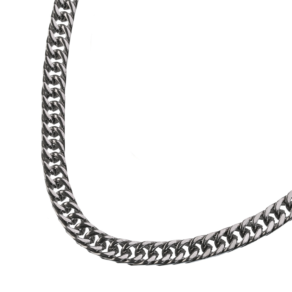 Binich（ビニッチ） 5mm 4面カット 喜平 チェーン ネックレス 55cm