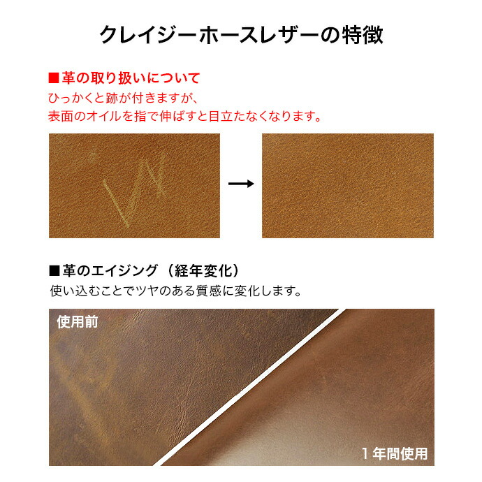 財布 メンズ クレイジーホースレザー ウォレット ミニ財布 L字