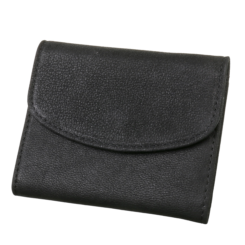 Binich 財布 メンズ ライチグレイン レザー ウォレット ミニ財布