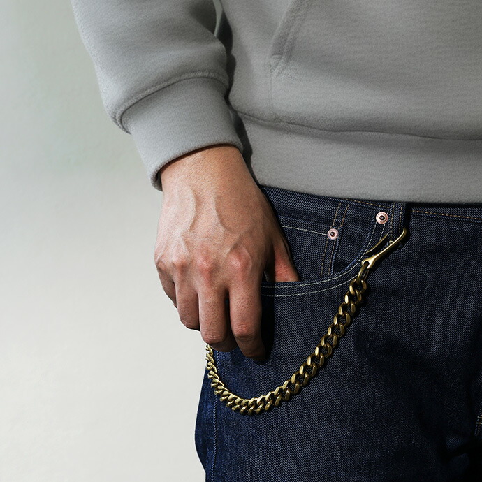 Binich（ビニッチ） 喜平ゴールドウォレットチェーン 喜平チェーン