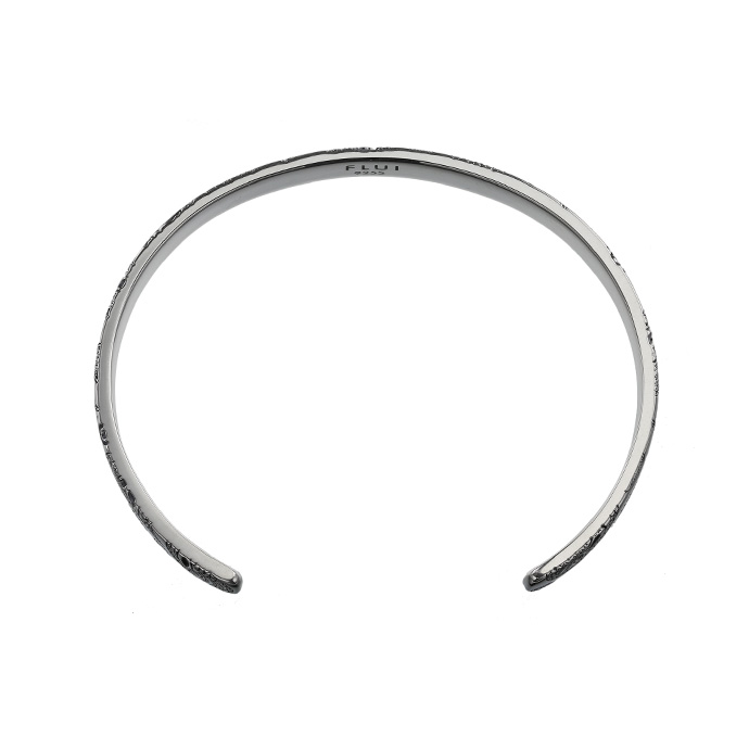 大特価セール FLUI(フルイ) シンプル ペイズリー ブランド メンズ バングル アクセサリー